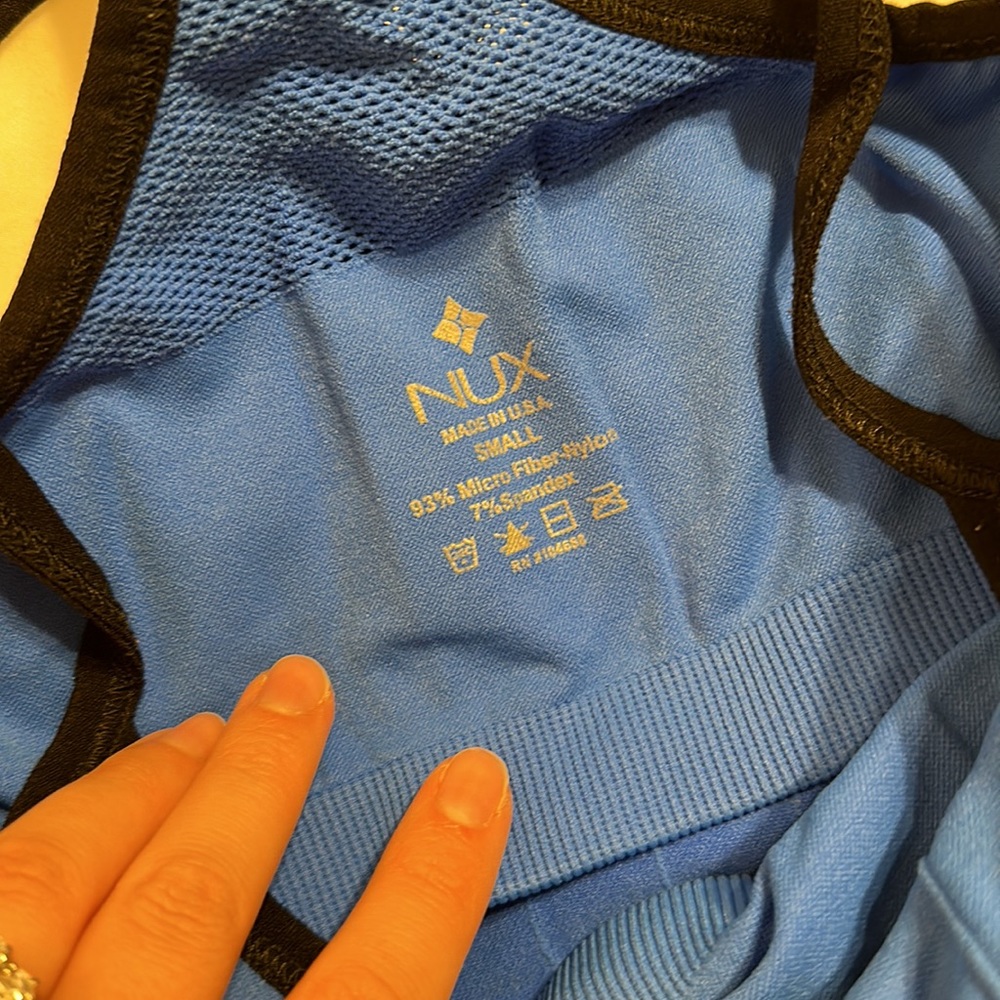Blue Workout Tank - Picture 3 of 5